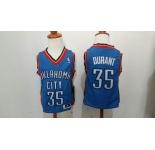 babywear nba oklahoma city thunder #35 durant blue