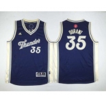 youth nba oklahoma city thunder #35 durant blue[2015 Christmas edition][durant]