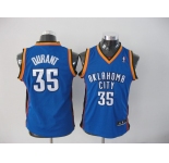 youth nba oklahoma city thunder #35 durant blue