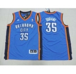 youth nba oklahoma city thunder #35 durant blue[revolution 30 swingman]