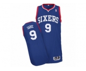 Men Adidas Philadelphia 76ers #9 Dario Saric Authentic Royal Blue Alternate NBA Jersey