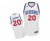 Men's Adidas Philadelphia 76ers #20 Timothe Luwawu Swingman White Home NBA Jersey