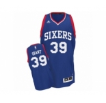 Men's Adidas Philadelphia 76ers #39 Jerami Grant Swingman Royal Blue Alternate NBA Jersey