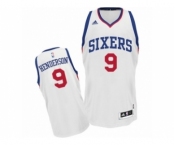 Men's Adidas Philadelphia 76ers #9 Gerald Henderson Swingman White Home NBA Jersey