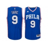 Men's Philadelphia 76ers #9 Dario Šaric adidas Royal Swingman Road Jersey