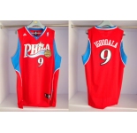 nba philadelphia 76ers #9 iguodaia red[phila](fans edition)