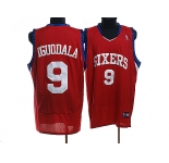 nba philadelphia 76ers #9 iguodala red