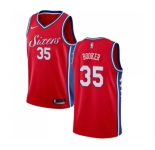 Youth Nike Philadelphia 76ers #35 Trevor Booker Swingman Red NBA Jersey Statement Edition