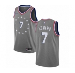 Youth Nike Philadelphia 76ers #7 Timothe Luwawu Swingman Gray NBA Jersey - City Edition