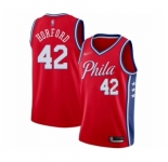 Youth Philadelphia 76ers #42 Al Horford Swingman Red Finished Basketball Jersey - Statement Edition