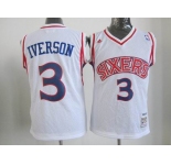 youth nba philadelphia 76ers #3 iverson white
