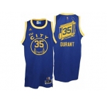 Golden State Warriors #35 Kevin Durant The City HWC Night Blue Swingman Jersey