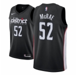 Men NBA 2018-19 Washington Wizards #52 Jordan McRae City Edition Black Jersey
