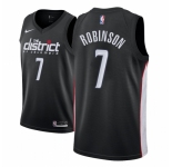 Men NBA 2018-19 Washington Wizards #7 Devin Robinson City Edition Black Jersey
