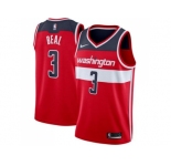 Men Nike Washington Wizards #3 Bradley Beal Red Stitched NBA Swingman Jersey
