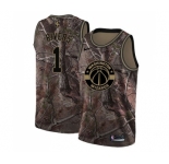 Men's Nike Washington Wizards #1 Austin Rivers Swingman Camo Realtree Collection NBA Jersey