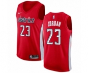 Men's Nike Washington Wizards #23 Michael Jordan Red Swingman Jersey - Earned Edition