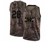 Men's Nike Washington Wizards #28 Ian Mahinmi Swingman Camo Realtree Collection NBA Jersey