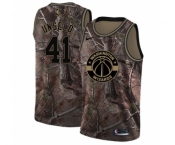 Men's Nike Washington Wizards #41 Wes Unseld Swingman Camo Realtree Collection NBA Jersey