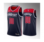 Men's Washington Wizards #00 Tristan Vukcevic Navy 2023 Draft Statement Edition Stitched Jersey