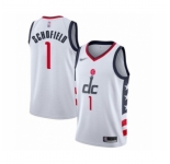 Men's Washington Wizards #1 Admiral Schofield Swingman White Basketball Jersey 2019-20 City Edition