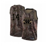 Men's Washington Wizards #14 Ish Smith Swingman Camo Realtree Collection Basketball Jersey