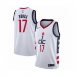 Men's Washington Wizards #17 Isaac Bonga Swingman White Basketball Jersey 2019-20 City Edition