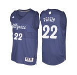 Men's Washington Wizards #22 Otto Porter Navy Blue 2016 Christmas Day NBA Swingman Jersey