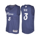 Men's Washington Wizards #3 Bradley Beal Navy Blue 2016 Christmas Day NBA Swingman Jersey