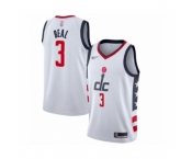 Men's Washington Wizards #3 Bradley Beal Swingman White Basketball Jersey 2019-20 City Edition