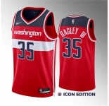Men's Washington Wizards #35 Marvin Bagley III Red Icon Edition Stitched Basketball Jersey