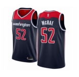 Men's Washington Wizards #52 Jordan McRae Authentic Navy Blue Basketball Jersey Statement Edition