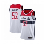 Men's Washington Wizards #52 Jordan McRae Authentic White Basketball Jersey - Association Edition