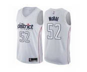 Men's Washington Wizards #52 Jordan McRae Authentic White Basketball Jersey - City Edition