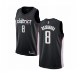 Men's Washington Wizards #8 Rui Hachimura Swingman Black Basketball Jersey - City Edition