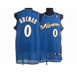 nba washington wizards #0 gilbert arenas blue