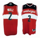 nba washington wizards #2 john wall red black[2011 swingman revolution 30]