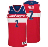 nba washington wizards #2 john wall red blue[2011 swingman revolution 30]