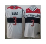 nba washington wizards #3 beal white[revolution 30 swingman]