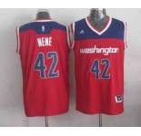 nba washington wizards #42 nene red