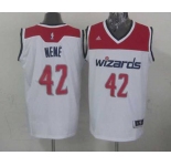nba washington wizards #42 nene white