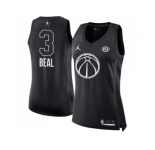 Women Nike Washington Wizards #3 Bradley Beal Black NBA Jordan Swingman 2018 All-Star Game Jersey