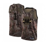 Women's Nike Washington Wizards #1 Chris McCullough Swingman Camo Realtree Collection NBA Jersey