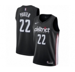Women's Nike Washington Wizards #22 Otto Porter Swingman Black NBA Jersey - City Edition