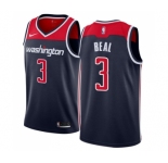 Women's Nike Washington Wizards #3 Bradley Beal Swingman Navy Blue NBA Jersey Statement Edition