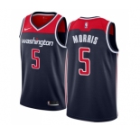 Women's Nike Washington Wizards #5 Markieff Morris Swingman Navy Blue NBA Jersey Statement Edition