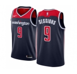 Women's Nike Washington Wizards #9 Ramon Sessions Authentic Navy Blue NBA Jersey Statement Edition