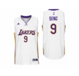 Men Los Angeles Lakers #9 Luol Deng Alternate White New Swingman Jersey