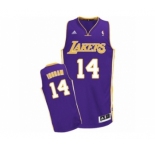 Men's Adidas Los Angeles Lakers #14 Brandon Ingram Swingman Purple Road NBA Jersey