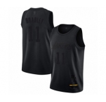 Men's Los Angeles Lakers #11 Avery Bradley Swingman Black MVP Basketball Jersey